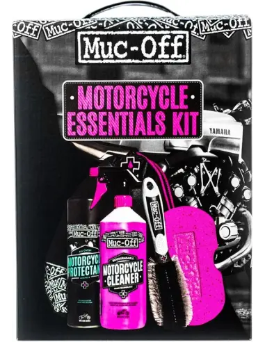 Muc-Off Bike Essentials Motorcycle Cleaning Kit