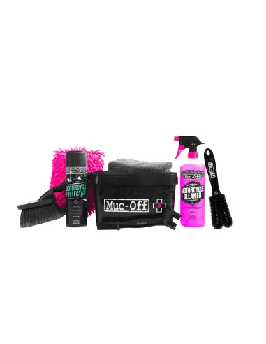 Kit de limpieza 8 en 1 Muc-Off para motocicletas