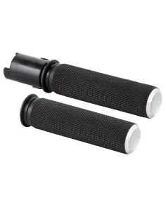 Poignées Arlen Ness Knurled Gen 2 e-Throttle Chrome