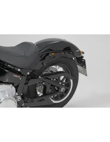 Supporto laterale SW-MOTECH SLH Harley Softail
