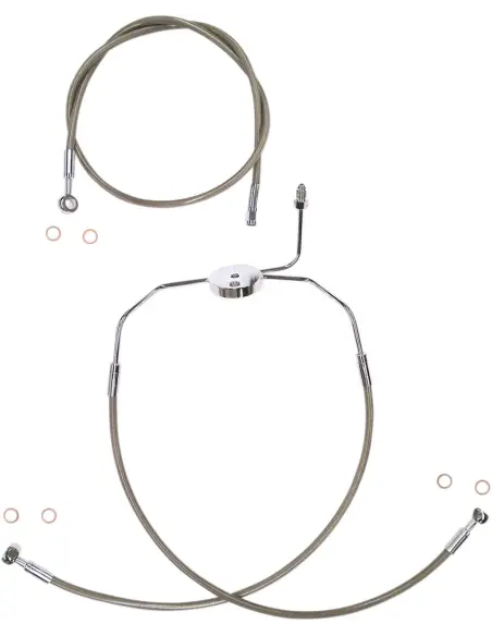 Kit de Linhas de Freio XR +6 Road King e Road Glide