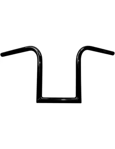 LA Choppers Bourbon Ape Hanger 10” Gloss Black Handlebar