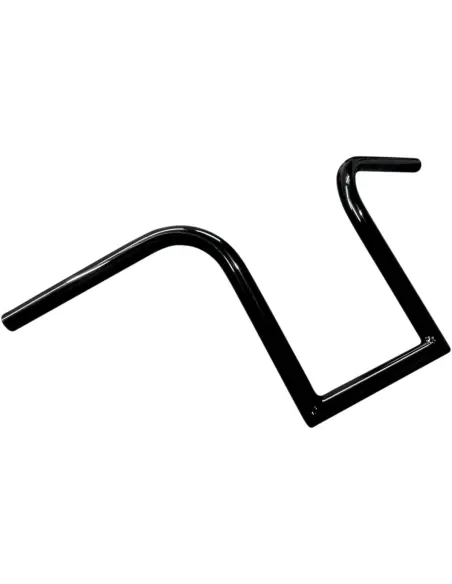 LA Choppers Bourbon Ape Hanger 10” Gloss Black Handlebar