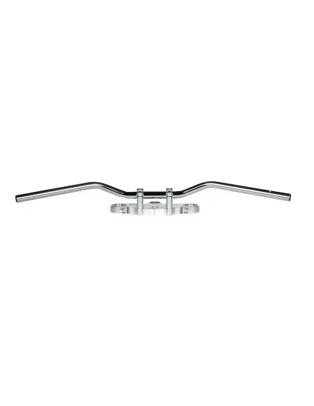 Guiador TRW Superbike Cromado 22 mm