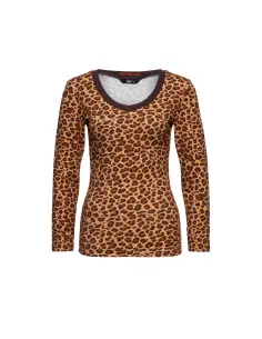 T-shirt Queen Kerosin V Léopard S-XL