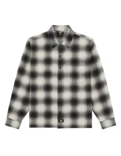Camisa Dickies Gulfport Preta de Flanela