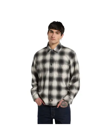Dickies Gulfport Black Flannel Shirt