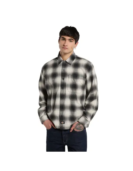 Dickies Gulfport Black Flannel Shirt