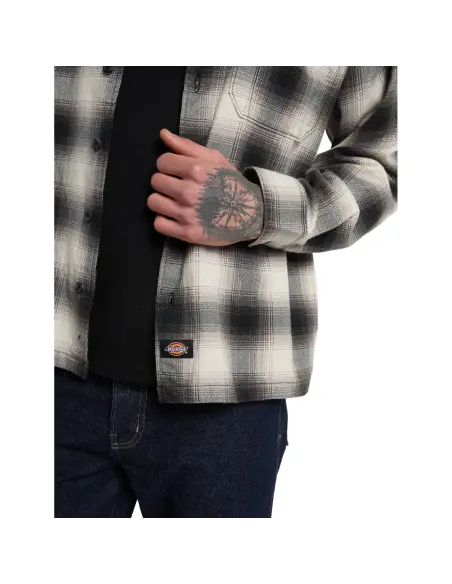 Dickies Gulfport Black Flannel Shirt