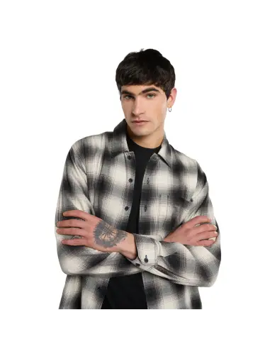 Camisa Dickies Gulfport Negra de Franela