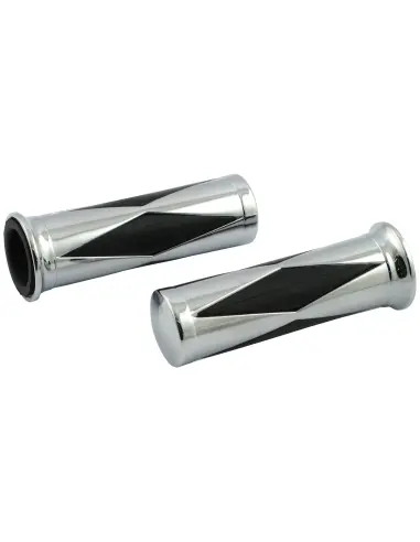 Punhos Diamond Cromados Harley 1974-2026 1 Polegada