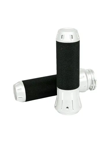 Puños Cobra Cromados para Harley-Davidson 1974-2022