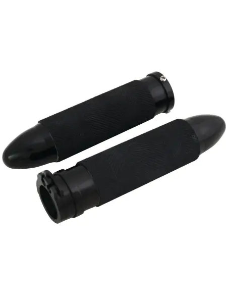 Puños Bullet Negros Harley-Davidson 1996-2022