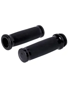 Poignées Caliber Noires pour Harley E-Throttle 2008-2025