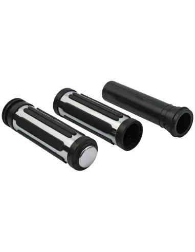 Puños Cushion Stripe Harley E-Throttle 2008-2025