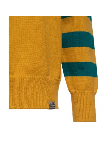 Sudadera King Kerosin Speedway Racers Dark Senf