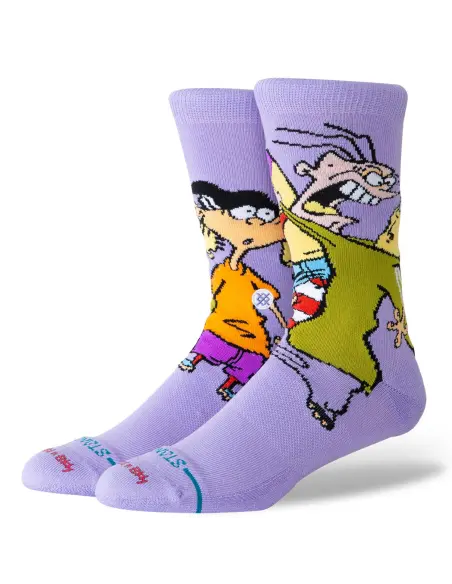 Calcetines Stance Ed Edd Eddy Crew Morados