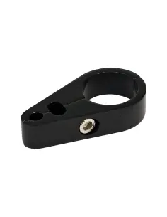 Abrazadera de cables negra 1 pulgada universal
