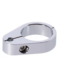 Abrazadera Cable Acelerador Cromada Universal