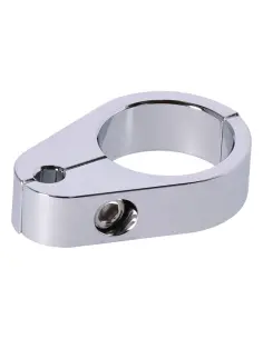 Abraçadeira Cromada Universal para Cabo do Acelerador