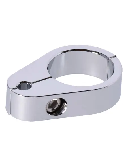 Universal Chrome Throttle Cable Clamp