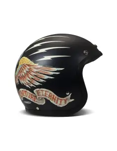 Casque Jet DMD Retro Eagle ECE 22.06