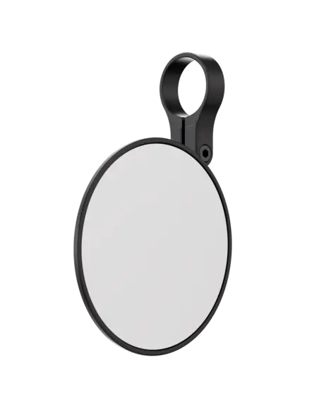 Retrovisor HIGHSIDER Montana-Slim Corto Negro Mate