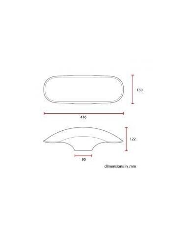 Comprar Guardabarros C-Racer Delantero 17/18" Universal a precio de oferta