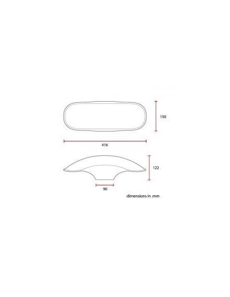 UNIVERSAL C-RACER FENDER 17/18 " UNIVERSAL