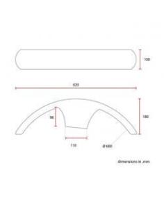 Forward C-Racer Fender 17/18 " Universal Long 2