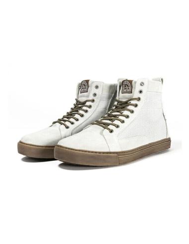 CHAUSSURES JOHN DOE NEO BLANC SEMELLES MARRON - HOMOLOGUÉ