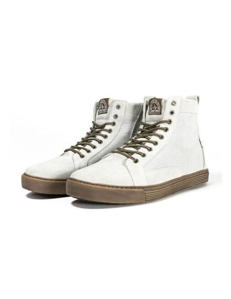 Comprar Zapatillas John Doe Neo Blancas Suela Marron - Homologadas a precio de oferta