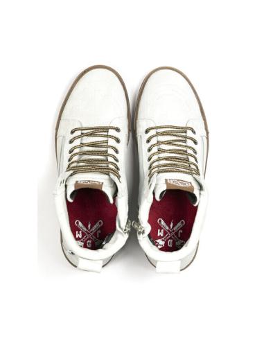 Comprar Zapatillas John Doe Neo Blancas Suela Marron - Homologadas a precio de oferta