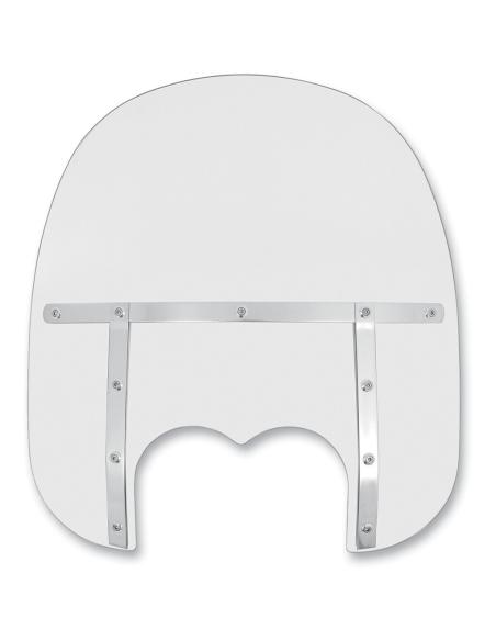 TRANSPARENT MEMPHIS FAT FXDB 43CM WINDSCREEN