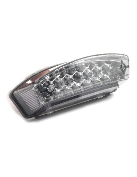 PILOTO TRASEIRA LED MONSTRO DEFUMADO LENTE