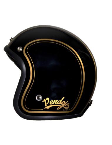 Acquista Casco Jet Pendejo By Iguana Custom - Nero Classic a prezzo scontato