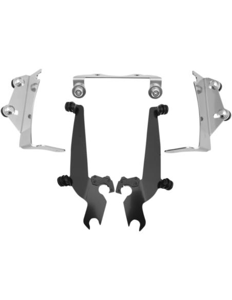 BLACK ANCHOR KIT MEMPHIS SHADES SPORTSHIELD KAWASAKI VN900 CLAS