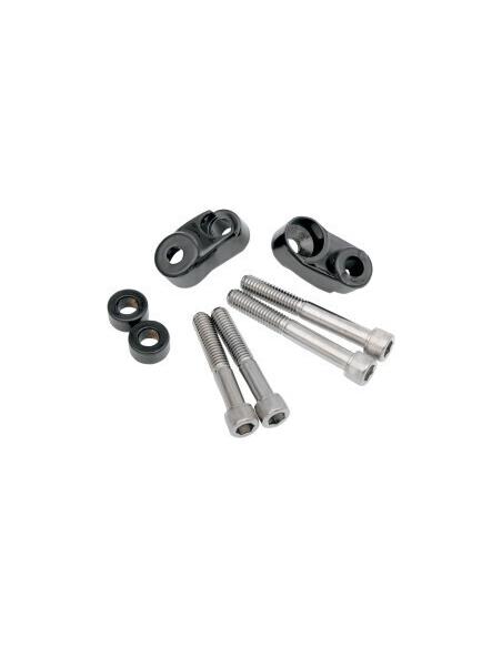 BLACK FLASHING SUPPORT FOR HARLEY 39 /49MM
