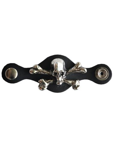 VEST EXTENDER WITH PIRATES SKULL DETAIL