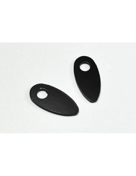 Hd Rear Indicator Trim Plates Black