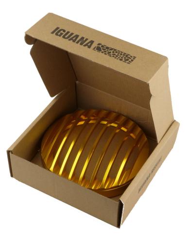 Comprar Rejilla Dorada Protectora Para Faros De 5"3/4 a precio de oferta