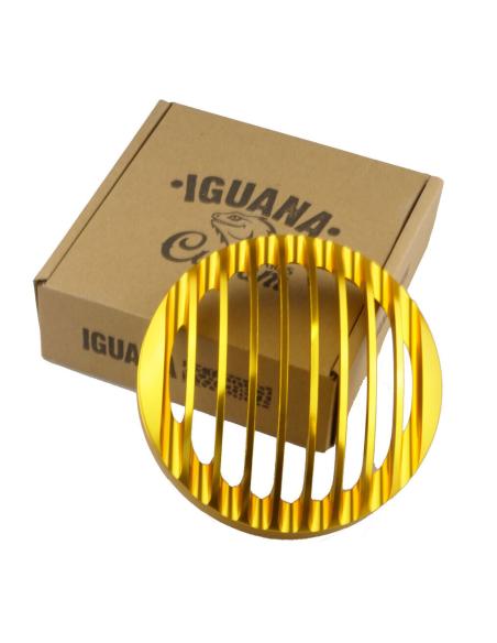 GRADE DOURADA PROTETORA PARA FARÓIS DE 5"3/4