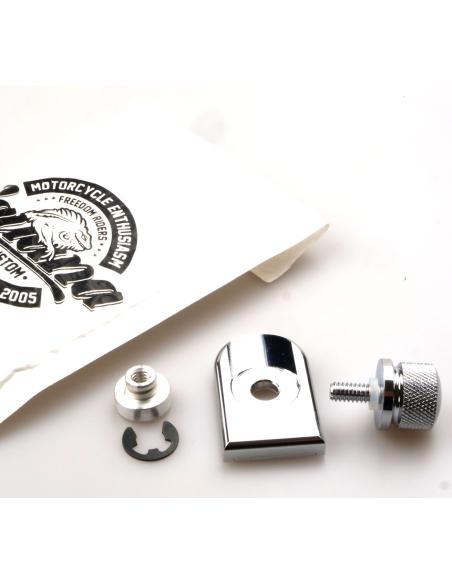 PACK SCREW-BASE-FEMALE CHROMED SEAT HARLEY DAVIDSON