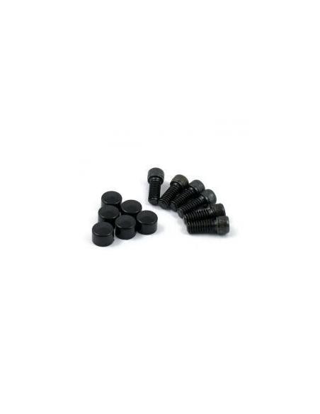 Comprar Kit Tapones Y Tornillos Tapa Derby Negro Harley (Varios Modelos) a precio de oferta