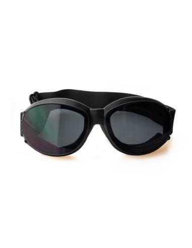 ICC BOMBER GLASSES WITH 4 INTERCHANGEABLE LENSES AND ADJUSTABLE RUBBER
