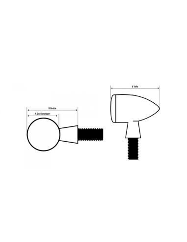 FLASHING BLACK TYPE 1 ALUMINIUM TYPE APPROVED