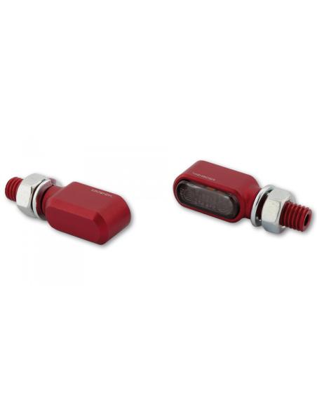 PISCANDO LEVOU MINI BRONX VERMELHO ANODIZADO APROVADO