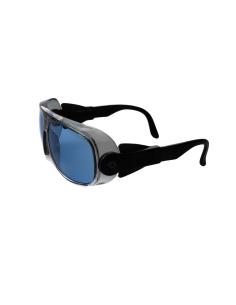 ÓCULOS PARA MOTOCICLETA ICC BOLICHE AZUL LENTE FOTOCROMÁTICA - SOL