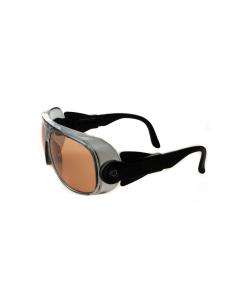 ÓCULOS PARA MOTOCICLETA ICC BOLICHE FOTOCROMÁTICA LENTE ÂMBAR - SOL