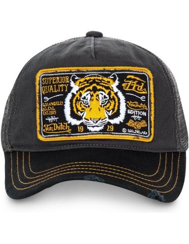 TRUCKER GREY TIGER-VON DUTCH CAP
